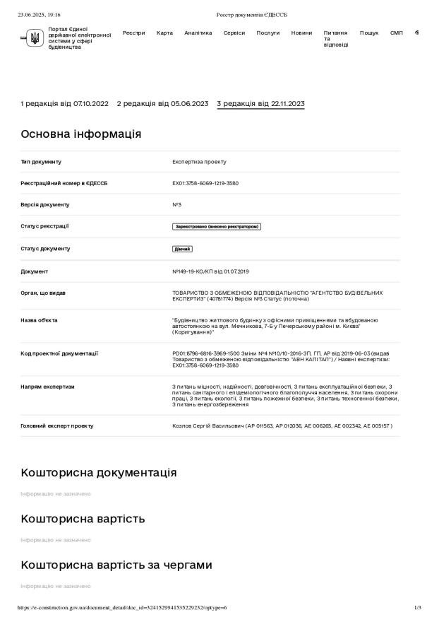 Експертиза проєкту